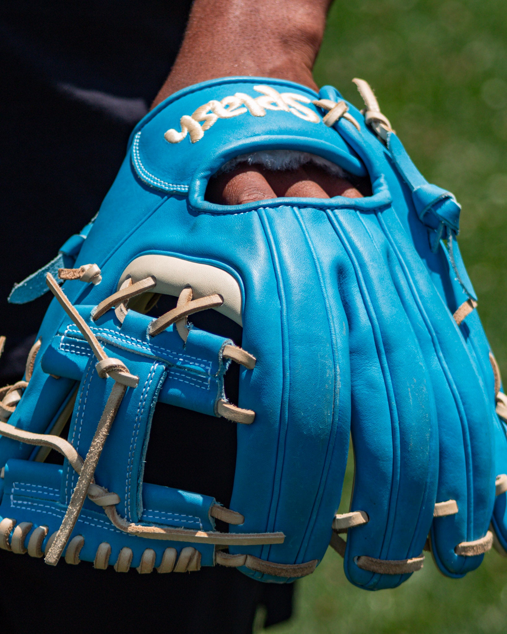Blue Beach Glove